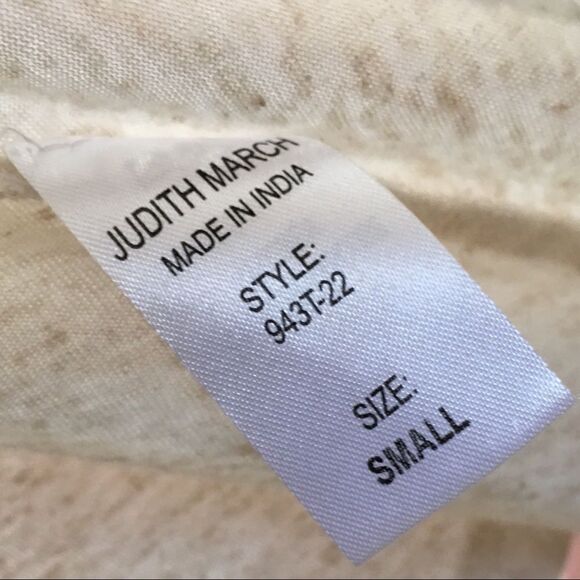 Judith March Serape Texas Shark Bite Hem Oversized Tee - Picture 7 of 9